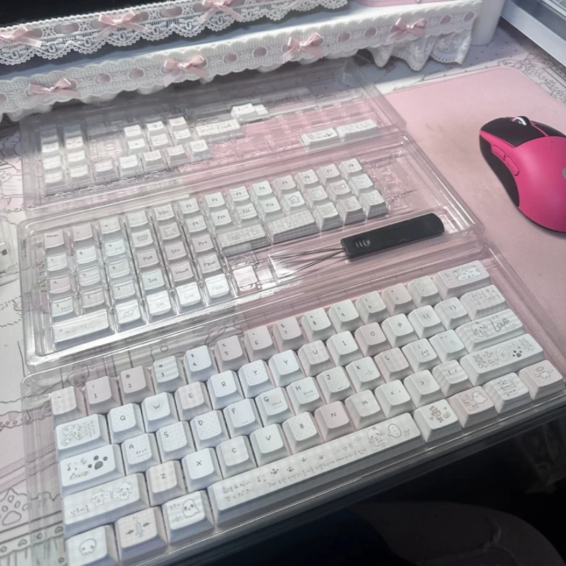 Sleepwalking keycaps custom PBT +PC cherry profile key cap cute cartoon anime point keycap artisan Original design key caps
Sleepwalking keycaps custom PBT +PC cherry profile key cap cute cartoon anime point keycap artisan Original design key caps