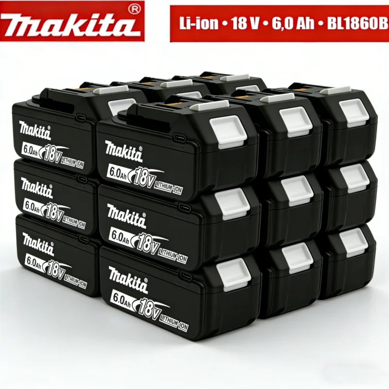 Новая модель аккумулятора Makita 18V 6.0Ah | Быстрая зарядка USB-C | 100% совместимость, быстрая зарядка | Замена аккумулятора Makita BL1860
Новая модель аккумулятора Makita 18V 6.0Ah | Быстрая зарядка USB-C | 100% совместимость, быстрая зарядка | Замена аккумулятора Makita BL1860