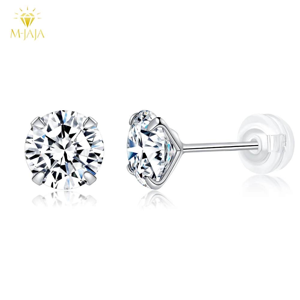 M-JAJA Moissanite Stud Earrings for Women D Color VVS1 Lab Created Diamond Earrings S925 Sterling Silver Jewelry 2025 Trend Gift
M-JAJA Moissanite Stud Earrings for Women D Color VVS1 Lab Created Diamond Earrings S925 Sterling Silver Jewelry 2025 Trend Gift