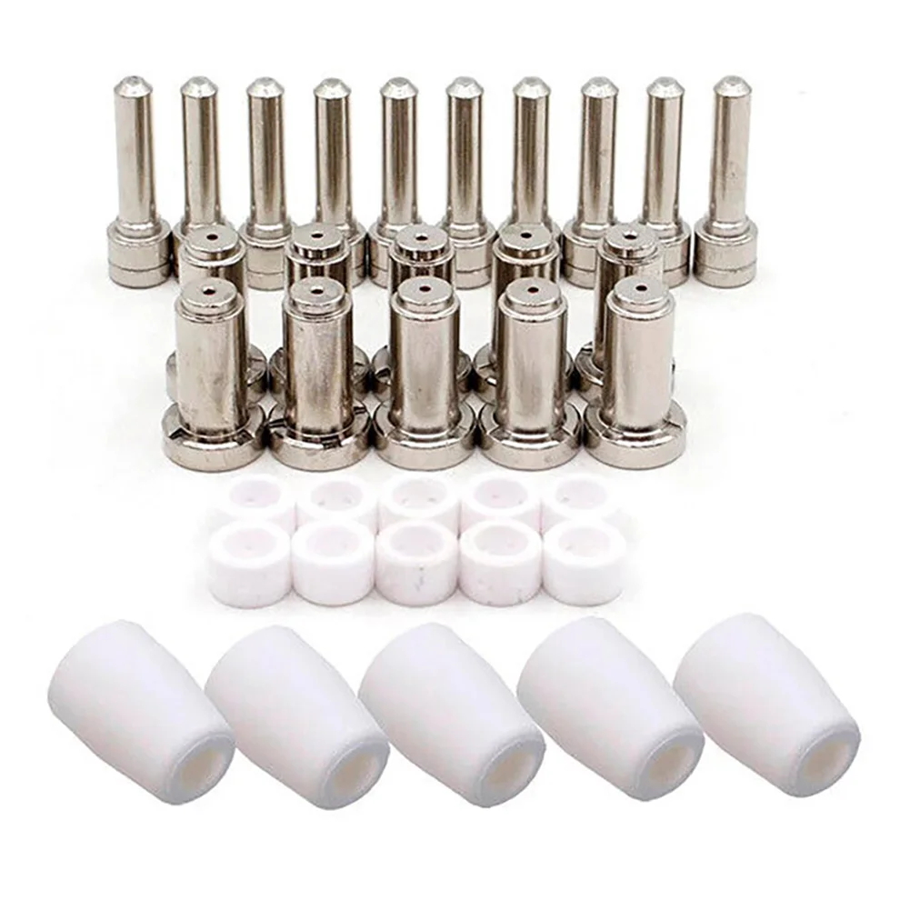 35pcs PT-31XT Plasma Electrode 20862 Nozzle 30A 20860 Swirl Ring Shield Cup Welding Cutter Tips Plasma Cutting Accessories
35pcs PT-31XT Plasma Electrode 20862 Nozzle 30A 20860 Swirl Ring Shield Cup Welding Cutter Tips Plasma Cutting Accessories
