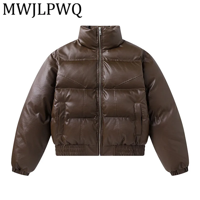 MWJLPWQ American Retro Leather Feel Jacket Men's Short Quilted Design Cotton Coat Stand Collar Tops Trendy 2025 New Winter 21727
MWJLPWQ American Retro Leather Feel Jacket Men's Short Quilted Design Cotton Coat Stand Collar Tops Trendy 2025 New Winter 21727