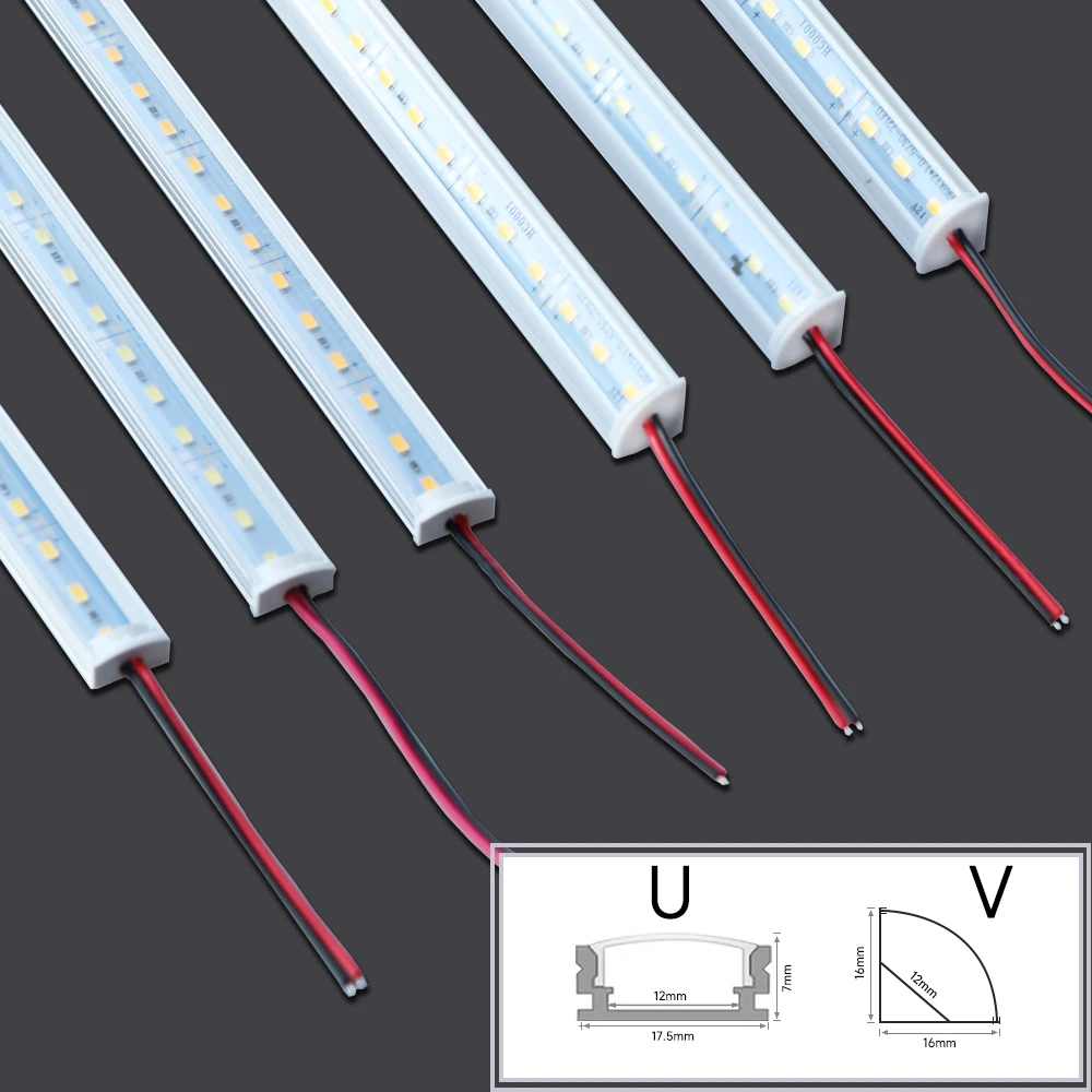 1-10pcs LED aluminum rigid light bar 8W DC12V 50CM 20 inch U/V-shape 5730 36LEDs LED aluminum channel Home decoration lighting
1-10pcs LED aluminum rigid light bar 8W DC12V 50CM 20 inch U/V-shape 5730 36LEDs LED aluminum channel Home decoration lighting