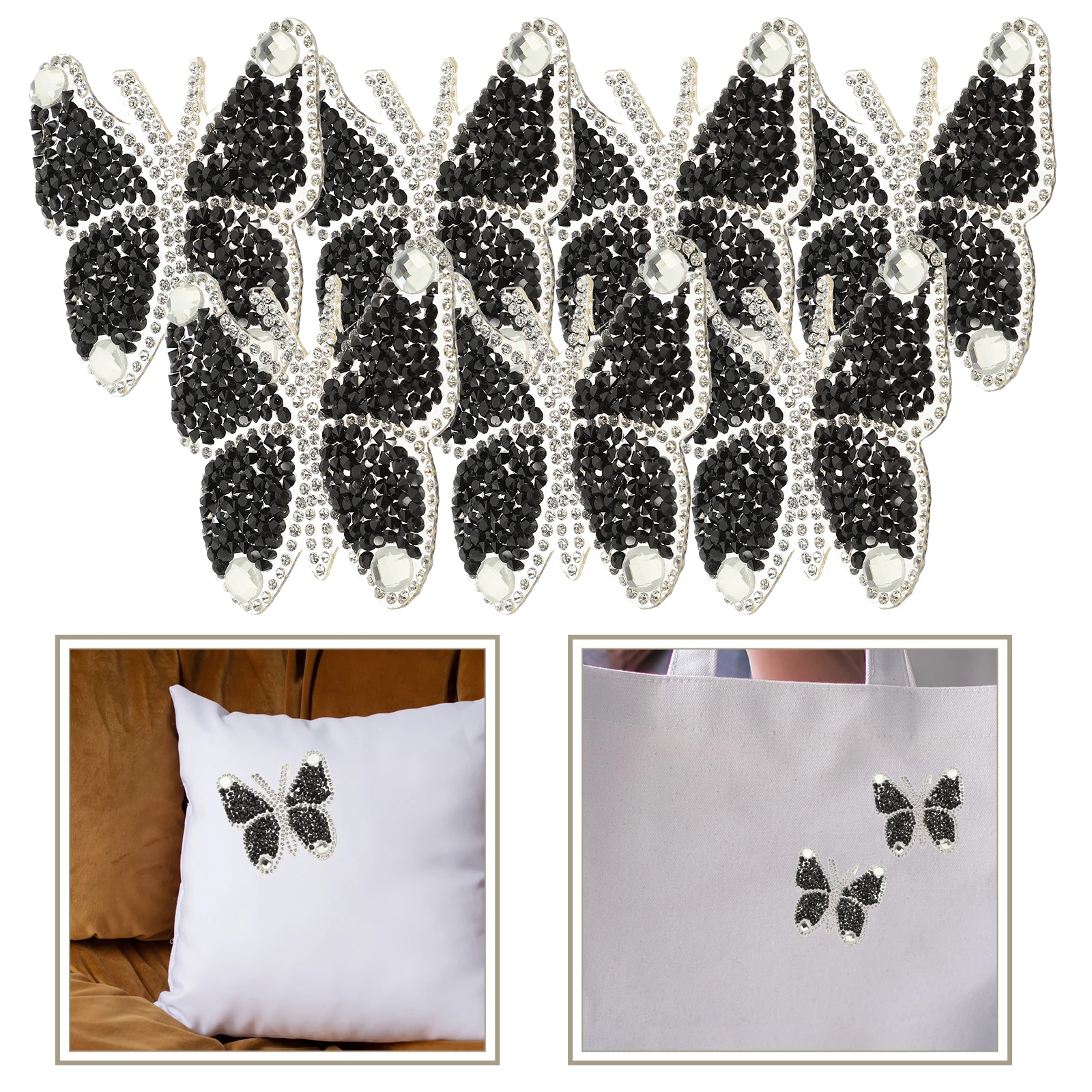 10pcs Adhesive Embroidered Multi-Function Sewing For Clothes Repair Diy Butterfly Pattern Iron On For Bags Garments Back
10pcs Adhesive Embroidered Multi-Function Sewing For Clothes Repair Diy Butterfly Pattern Iron On For Bags Garments Back