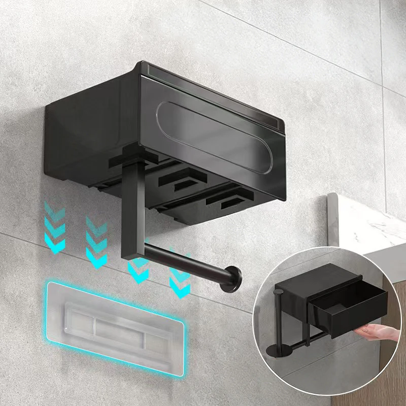 Bathroom Wet Wipes Holder Drill-Free Wall-Mounted Toilet Paper Shelf High-End Durable Bathroom Organizer for Essentials
Bathroom Wet Wipes Holder Drill-Free Wall-Mounted Toilet Paper Shelf High-End Durable Bathroom Organizer for Essentials