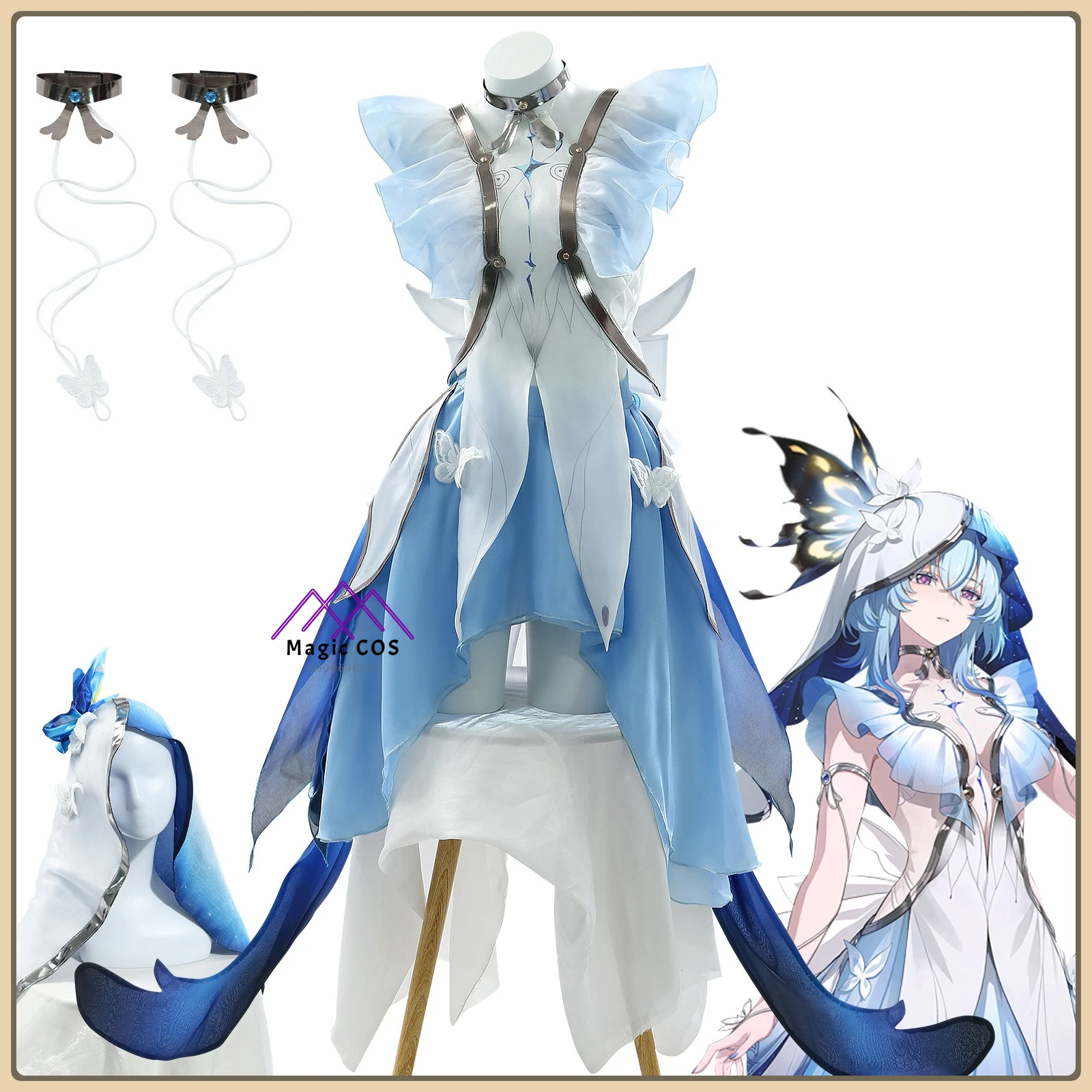 Wuthering Waves Wanderer Shorekeeper Cosplay Costume Women's Suit & Coastal Scarf Set Anime Clothes for Halloween Party Suit
Wuthering Waves Wanderer Shorekeeper Cosplay Costume Women's Suit & Coastal Scarf Set Anime Clothes for Halloween Party Suit