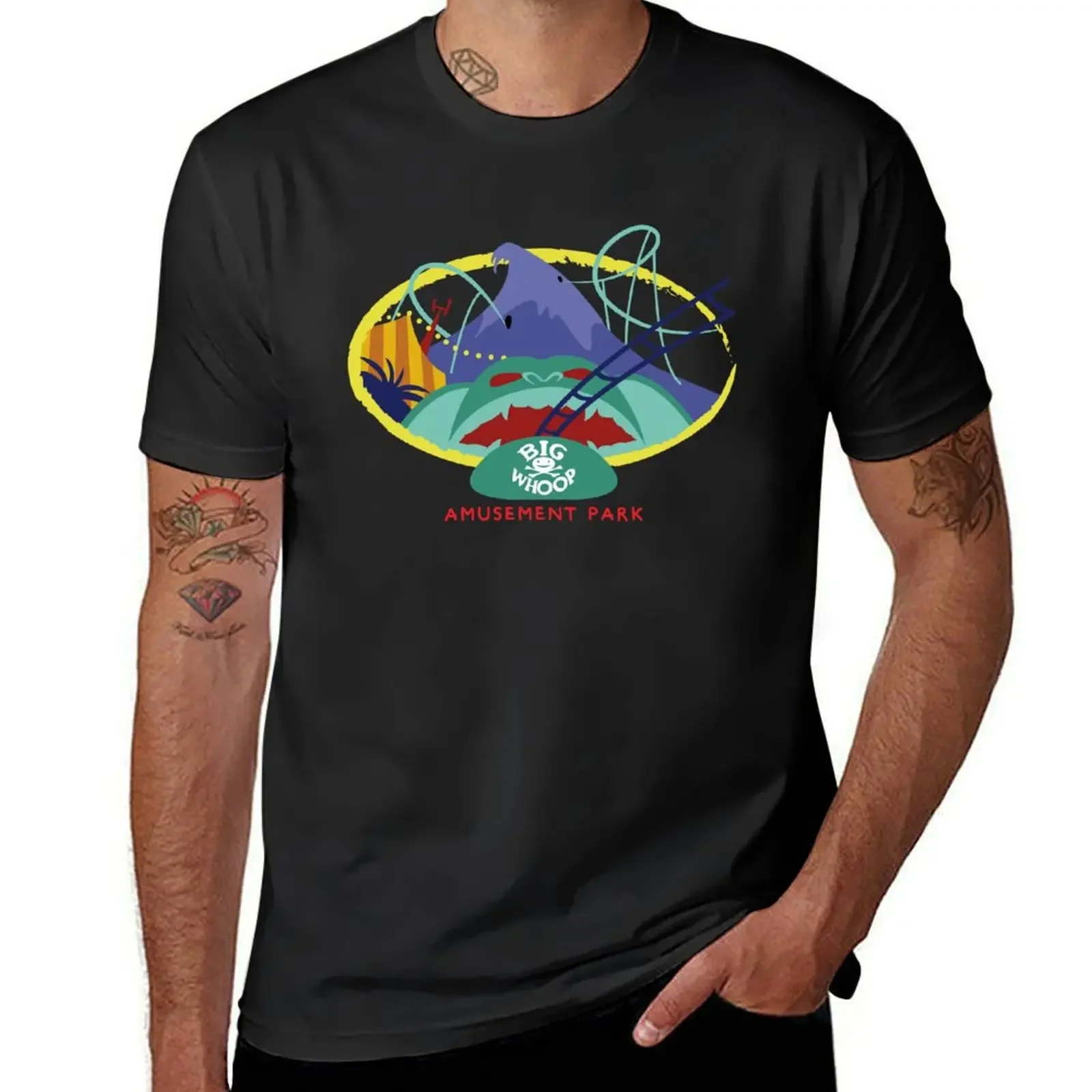 BIG WHOOP AMUSEMENT PARK T-Shirt anime man clothes big and tall t shirts for men
BIG WHOOP AMUSEMENT PARK T-Shirt anime man clothes big and tall t shirts for men