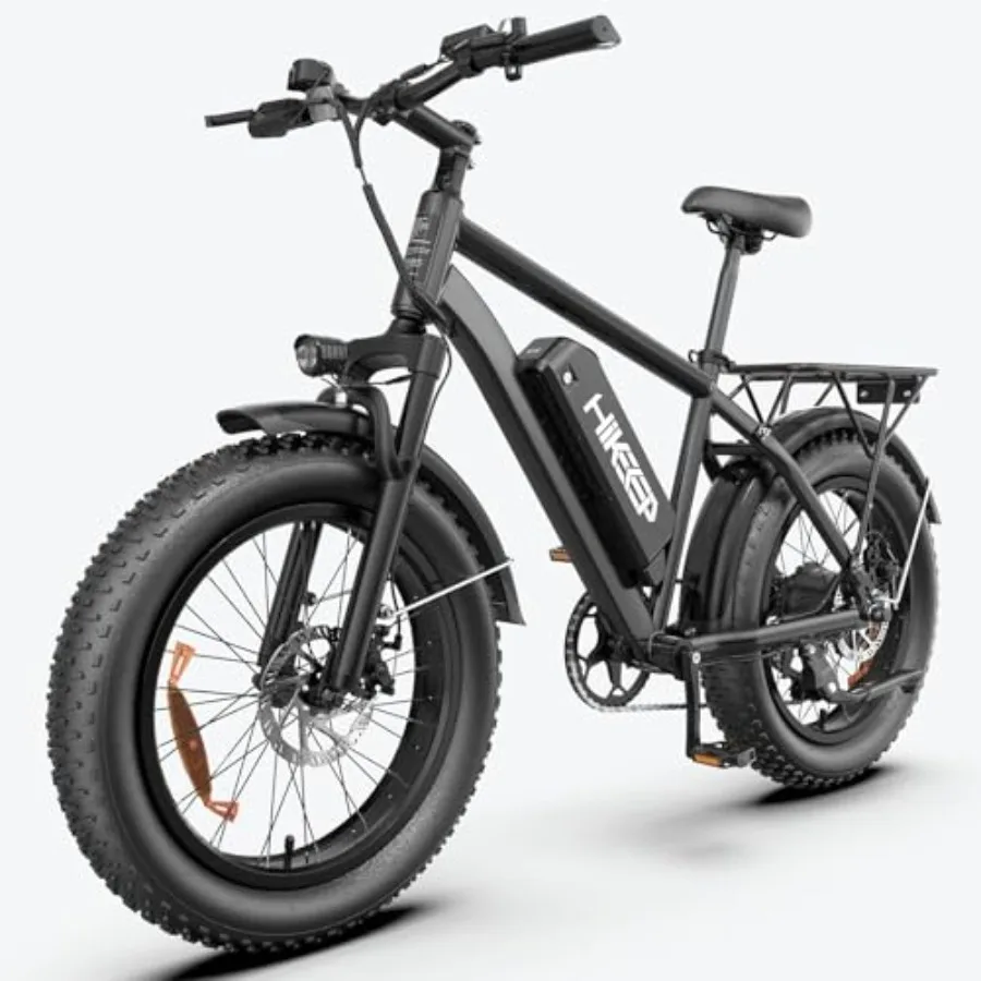 All-Terrain Commuter E-Bike for Adults: Fat Tire 26 x 4 Inch 28-40MPH 48V 15.6AH/25Ah Removable Battery Adjustable Suspension S
All-Terrain Commuter E-Bike for Adults: Fat Tire 26 x 4 Inch 28-40MPH 48V 15.6AH/25Ah Removable Battery Adjustable Suspension S