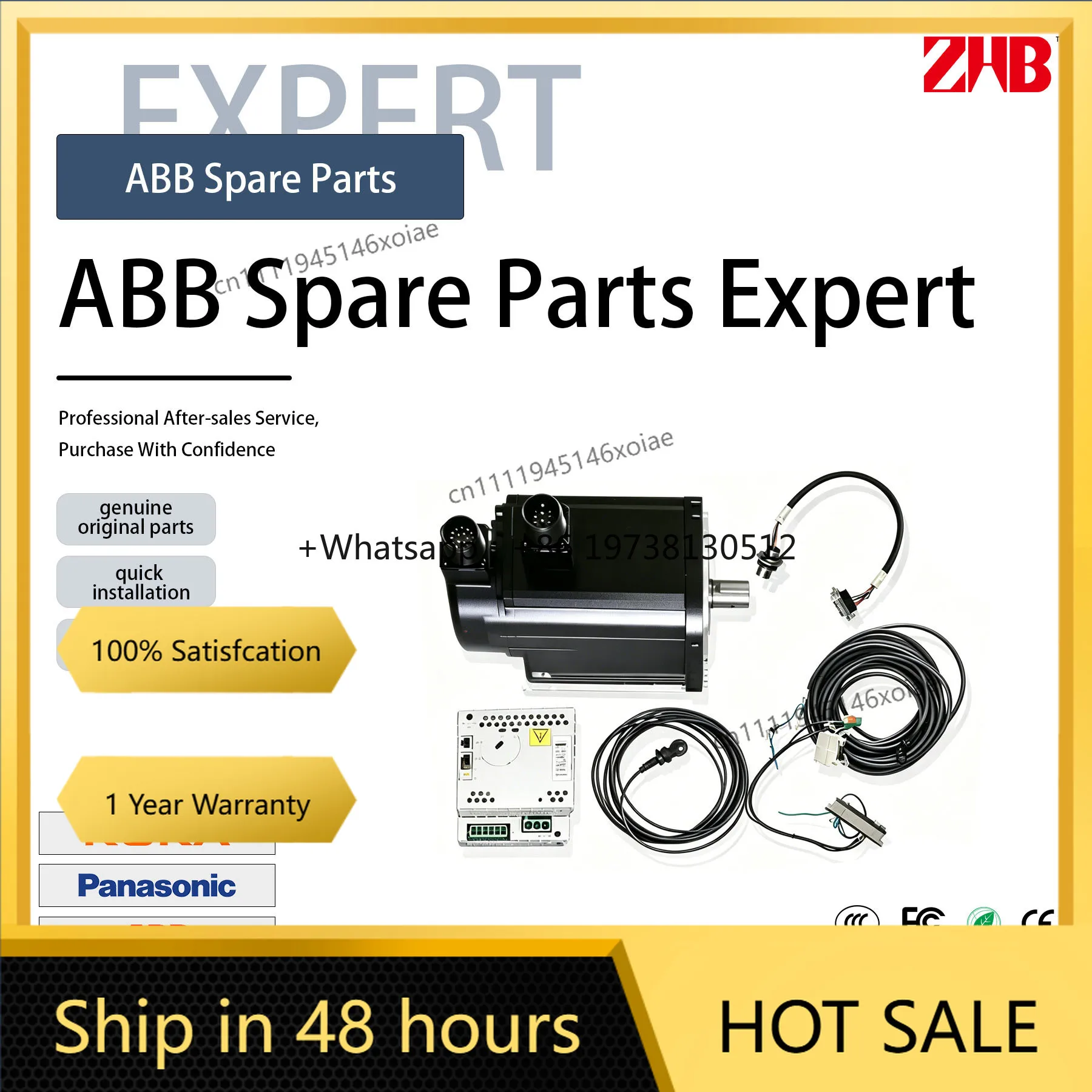 ABB Robot Servo Spot Welding Tool Changer Drive System - Complete Set of Power System for the Seventh-axis External Axis MU10
ABB Robot Servo Spot Welding Tool Changer Drive System - Complete Set of Power System for the Seventh-axis External Axis MU10