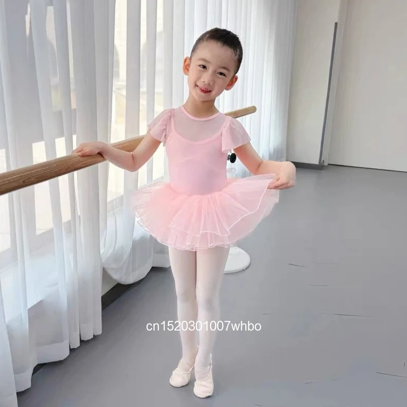 Children's Dance Clothes, Women's Practice Clothes, Gymnastics Clothes, Girls' Summer Long Short Sleeved Ballet Clothes, Mesh Ga
Children's Dance Clothes, Women's Practice Clothes, Gymnastics Clothes, Girls' Summer Long Short Sleeved Ballet Clothes, Mesh Ga