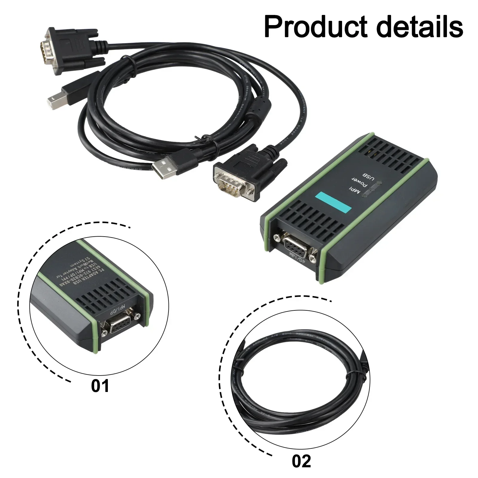 Functional Home USB Adapter Programming Cable Efficient Innovative Modern Multi-functional Sophisticated USB-MPI
Functional Home USB Adapter Programming Cable Efficient Innovative Modern Multi-functional Sophisticated USB-MPI