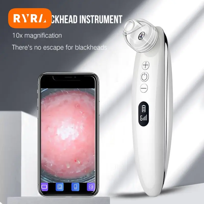 Визуальный вакуумный набор для угрей с зарядной базовой камерой, 6-уровневая электрическая Глубокая очистка пор, 4 наконечника, искусственные пятна от акне TSLM1
Визуальный вакуумный набор для угрей с зарядной базовой камерой, 6-уровневая электрическая Глубокая очистка пор, 4 наконечника, искусственные пятна от акне TSLM1