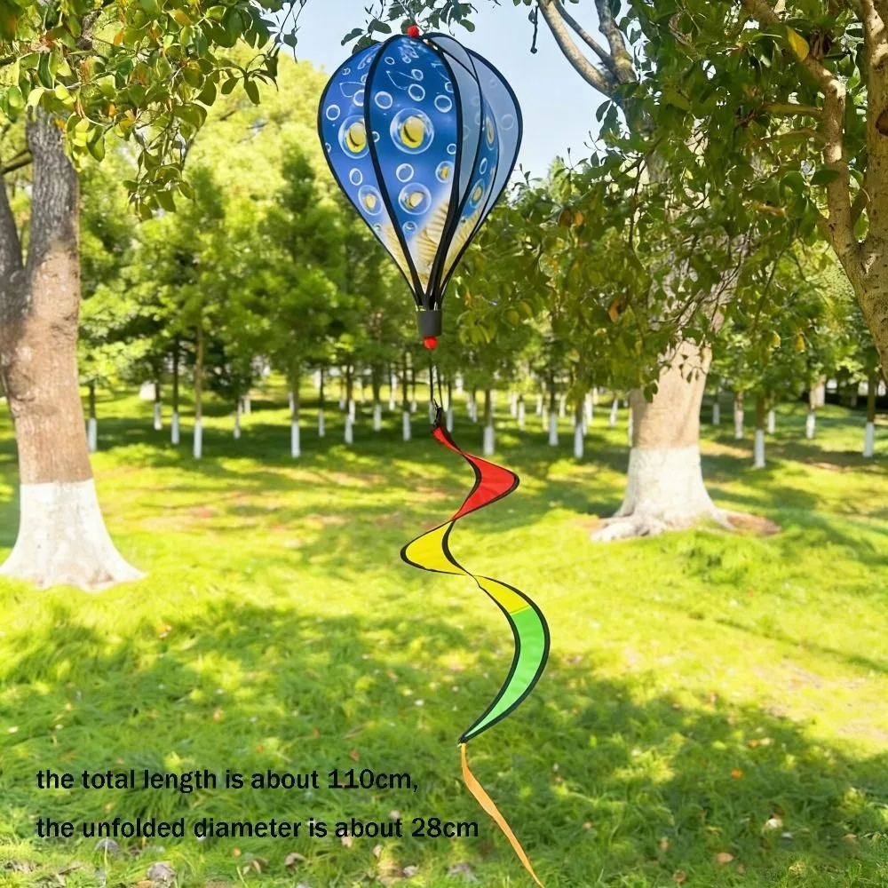 High Quality Multistyles Hot Air Balloon Wind Spinner PVC 28/36cm Outdoor Windmill Rainbow Hanging Wind Twister
High Quality Multistyles Hot Air Balloon Wind Spinner PVC 28/36cm Outdoor Windmill Rainbow Hanging Wind Twister