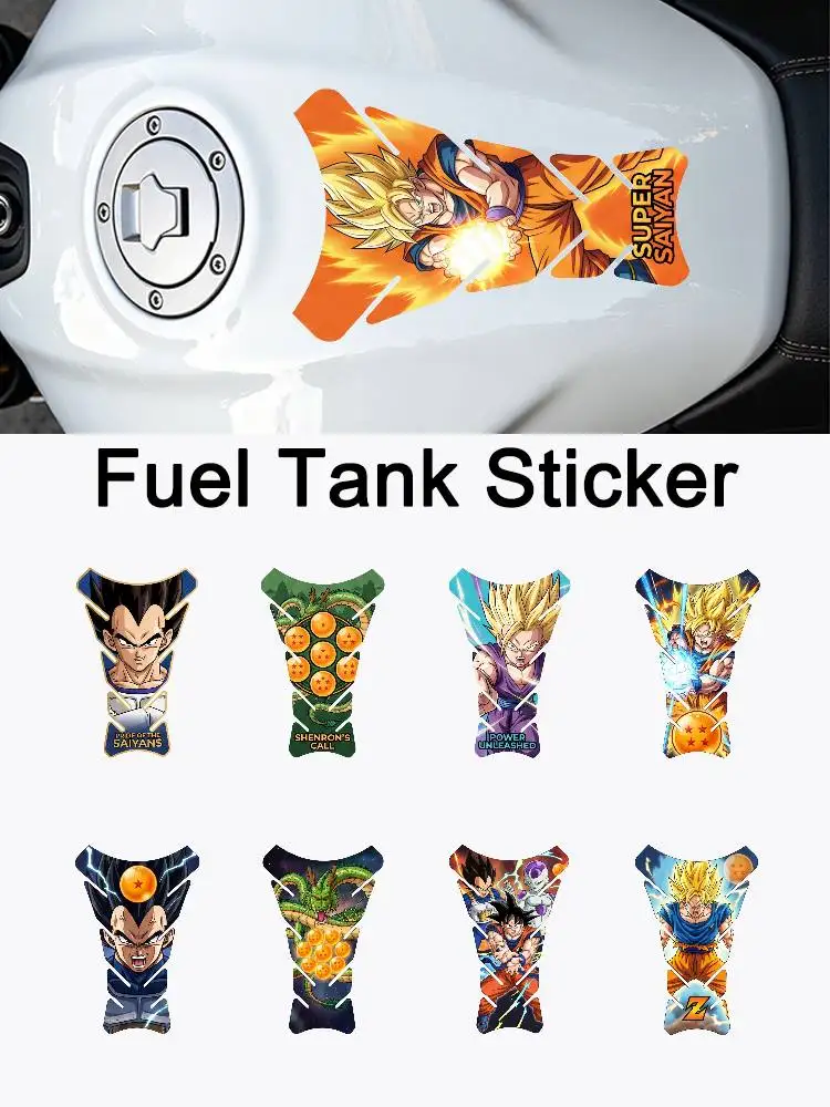 DRAGON BALL Z SON GOKU Vegeta Motorcycle PVC Tank Pad Tank Cap Protector Racing Sticker Universal
DRAGON BALL Z SON GOKU Vegeta Motorcycle PVC Tank Pad Tank Cap Protector Racing Sticker Universal