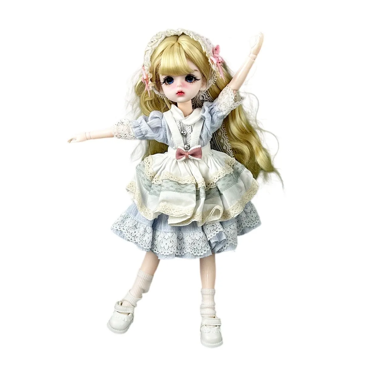 YUTOTUE 13 inch Height Girl Doll with Blonde Hair Dress Shoes Full Set Pretty BJD Toy
YUTOTUE 13 inch Height Girl Doll with Blonde Hair Dress Shoes Full Set Pretty BJD Toy