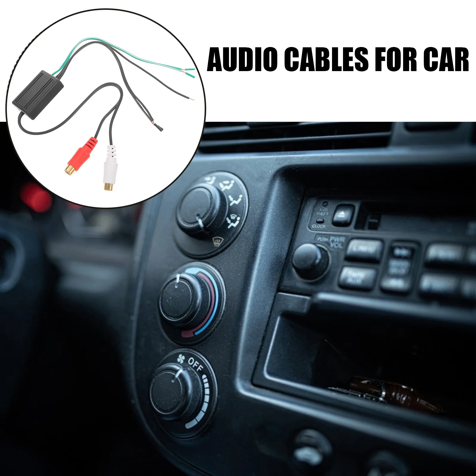 Speaker Wire Adapter Audio Cables Car Home Stereo Subwoofer Cable Speaker Wires AUX Compatibility Enhancement Plug
Speaker Wire Adapter Audio Cables Car Home Stereo Subwoofer Cable Speaker Wires AUX Compatibility Enhancement Plug
