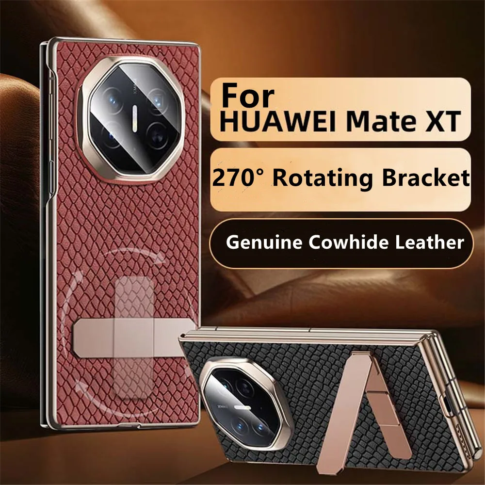Genuine Cowhide Leather Python Pattern Case For Huawei Mate XT Rotating Bracket Back Cover
Genuine Cowhide Leather Python Pattern Case For Huawei Mate XT Rotating Bracket Back Cover
