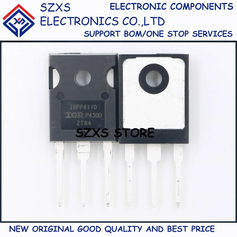 New Original 10Pcs IRFP4110 IRFP4110PBF TO-247 100V 180A MOSFET Field-effect Transistor In Stock Good Quality
New Original 10Pcs IRFP4110 IRFP4110PBF TO-247 100V 180A MOSFET Field-effect Transistor In Stock Good Quality