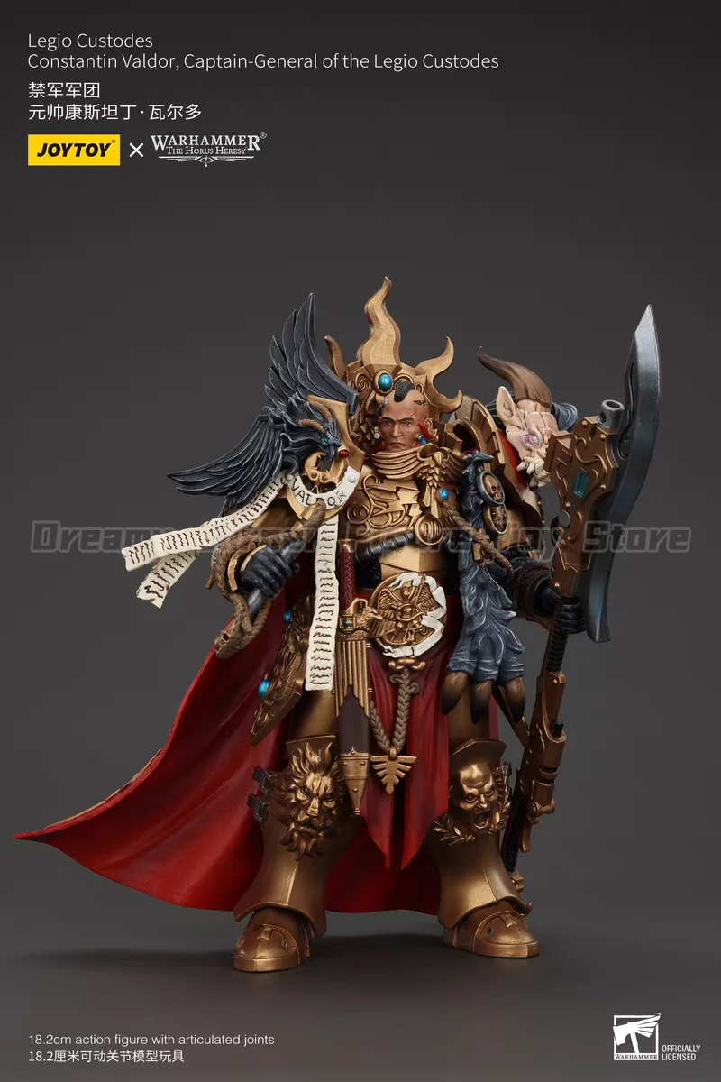 【24 Hours Delivery】JOYTOY Warhammer 40K Legio Custodes Constantin Valdor, Captain-General of The Legio Custodes toy
【24 Hours Delivery】JOYTOY Warhammer 40K Legio Custodes Constantin Valdor, Captain-General of The Legio Custodes toy