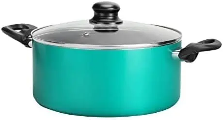 For NutriChef 4.44 Qt Dutch Oven Pot w/Clear Transparent Tempered Glass Lid (Green)
For NutriChef 4.44 Qt Dutch Oven Pot w/Clear Transparent Tempered Glass Lid (Green)