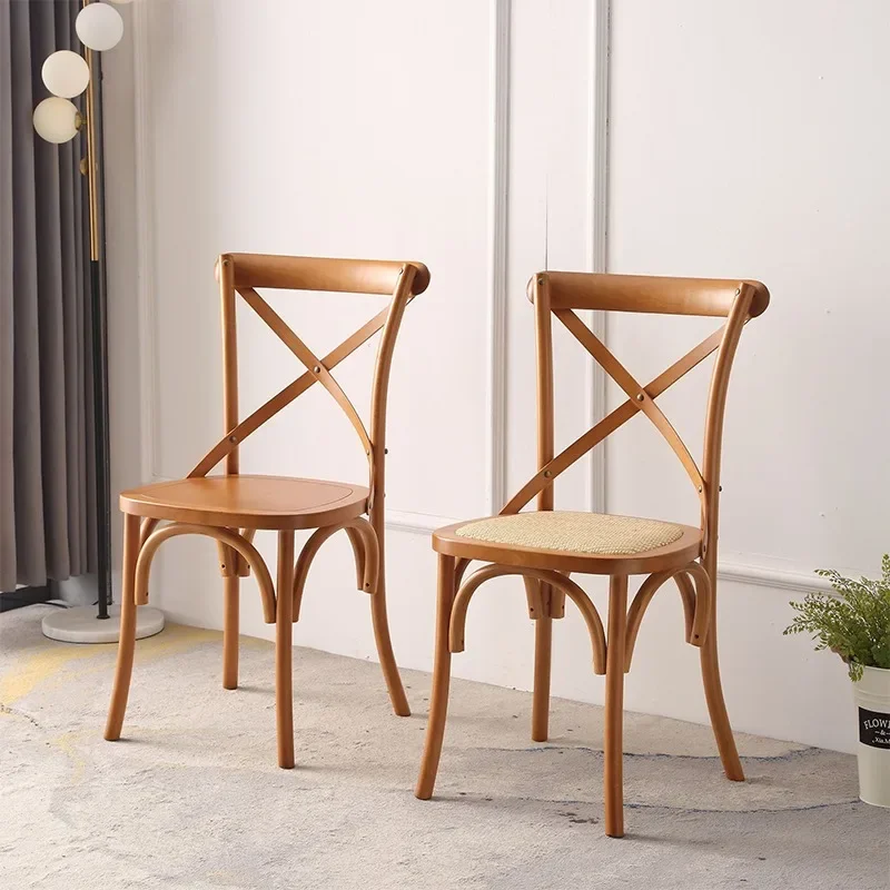 American casual solid wood chair dining simple home fork retro dining table Nordic restaurant milk tea shop ch
American casual solid wood chair dining simple home fork retro dining table Nordic restaurant milk tea shop ch