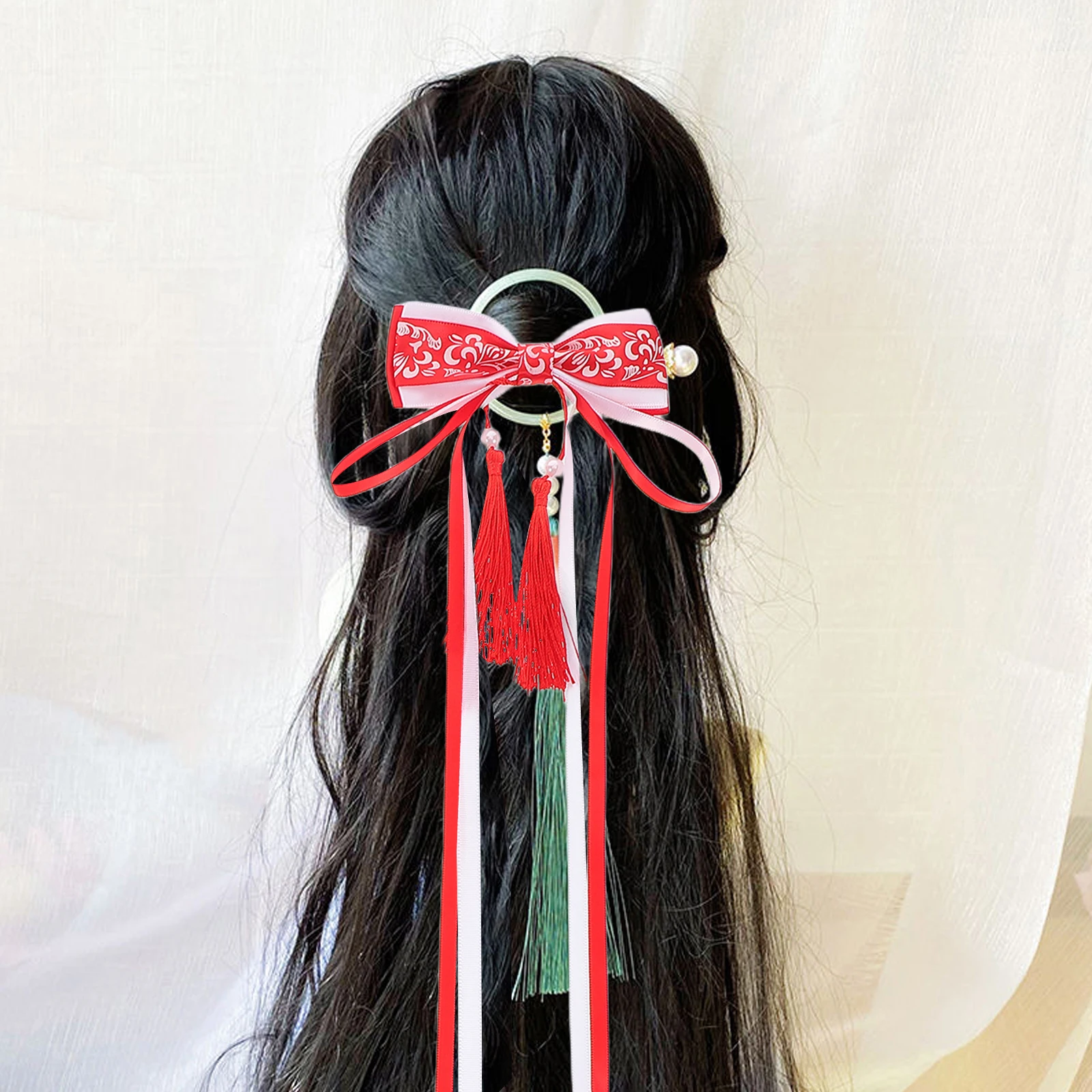 Большой бант Hanfu, аксессуары в китайском стиле, заколка для волос, традиционные аксессуары для волос, праздничная лента в стиле ретро, лента для волос, счастливая заколка
Большой бант Hanfu, аксессуары в китайском стиле, заколка для волос, традиционные аксессуары для волос, праздничная лента в стиле ретро, лента для волос, счастливая заколка