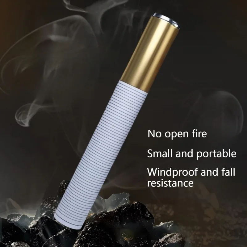 Charging Lighter Blow Air Ignition Outdoor Carrying Windproof Cigarette Lighter Electronic Mobile Men's Smoking Accessories
Charging Lighter Blow Air Ignition Outdoor Carrying Windproof Cigarette Lighter Electronic Mobile Men's Smoking Accessories