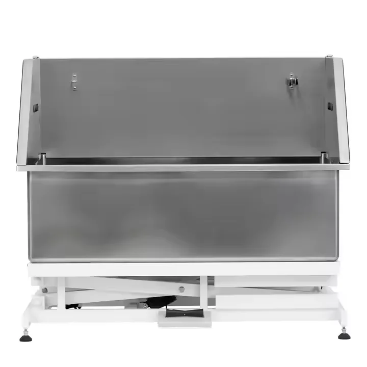 Professional Electric Lift Pet Grooming Tub Dog Grooming Tub Stainless Steel Pet Tub with Splash Back
Professional Electric Lift Pet Grooming Tub Dog Grooming Tub Stainless Steel Pet Tub with Splash Back