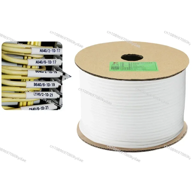 New Upgrade 0.5 0.75 1.0 1.5 2.5~25mm2 PVC White Handwriting Ferrule Printing Machine Number Plum Tube Wire Sleeve Blank Cable M
New Upgrade 0.5 0.75 1.0 1.5 2.5~25mm2 PVC White Handwriting Ferrule Printing Machine Number Plum Tube Wire Sleeve Blank Cable M
