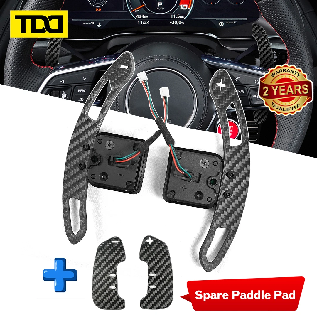Magnetic Carbon Fiber Paddle Shifters For Audi B9 A1 A3 A5 A8 Q2 Q3 Q4 Q5 Q7 Q8 S1 S2 S3 S4 S5 SQ5 RS3 RS4 RS5 RSQ5
Magnetic Carbon Fiber Paddle Shifters For Audi B9 A1 A3 A5 A8 Q2 Q3 Q4 Q5 Q7 Q8 S1 S2 S3 S4 S5 SQ5 RS3 RS4 RS5 RSQ5