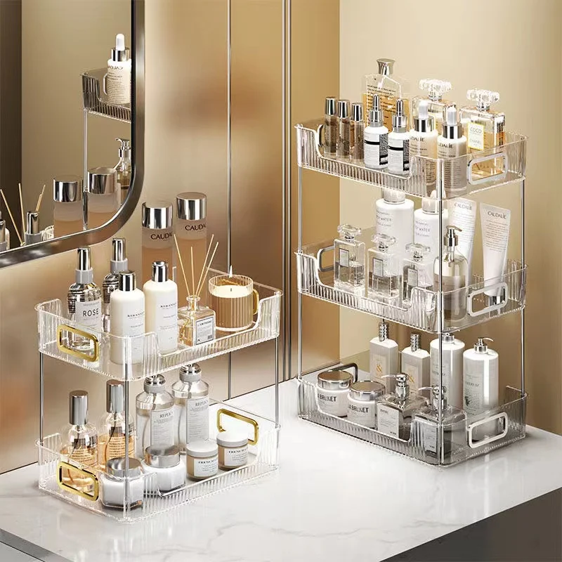 Bathroom Organizer Shelf Acrylic Makeup Storage Rack Large Capacity Skincare Cosmetic Liptick Holder New Arrival
Bathroom Organizer Shelf Acrylic Makeup Storage Rack Large Capacity Skincare Cosmetic Liptick Holder New Arrival