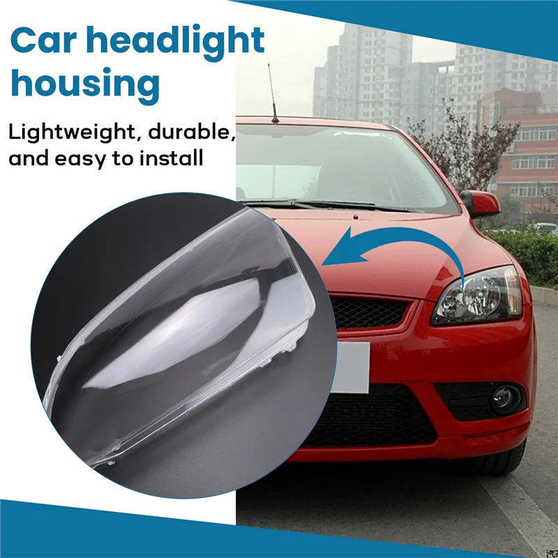 For Ford Focus 2005 2006 2007 2008 Car Headlight Headlamp Clear Lens Shell Cover Driver & Passenger Side Auto Shell
For Ford Focus 2005 2006 2007 2008 Car Headlight Headlamp Clear Lens Shell Cover Driver & Passenger Side Auto Shell