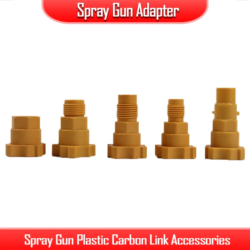 Adapter for SATA/Devilbiss/Iwata/Warte/Avalon Spray Gun Plastic Carbon Link Accessories
Adapter for SATA/Devilbiss/Iwata/Warte/Avalon Spray Gun Plastic Carbon Link Accessories