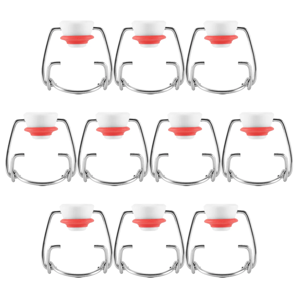 ABNP Swing Top Glass Bottle Caps Flip Beer Bottle Swing Cap for Style Beer Bottle Beer,Soda Bottles,Homebrewing 10Pcs
ABNP Swing Top Glass Bottle Caps Flip Beer Bottle Swing Cap for Style Beer Bottle Beer,Soda Bottles,Homebrewing 10Pcs