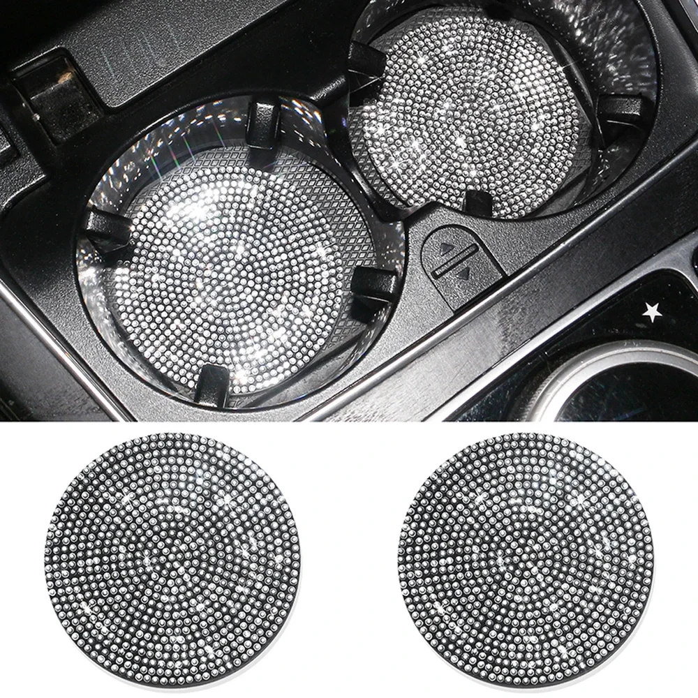 2PCS Car Coaster Water Cup Bottle Holder Anti-slip Pad Mat Silica Gel for Car Stuff Bling Car Accessories for Girls Woman
2PCS Car Coaster Water Cup Bottle Holder Anti-slip Pad Mat Silica Gel for Car Stuff Bling Car Accessories for Girls Woman