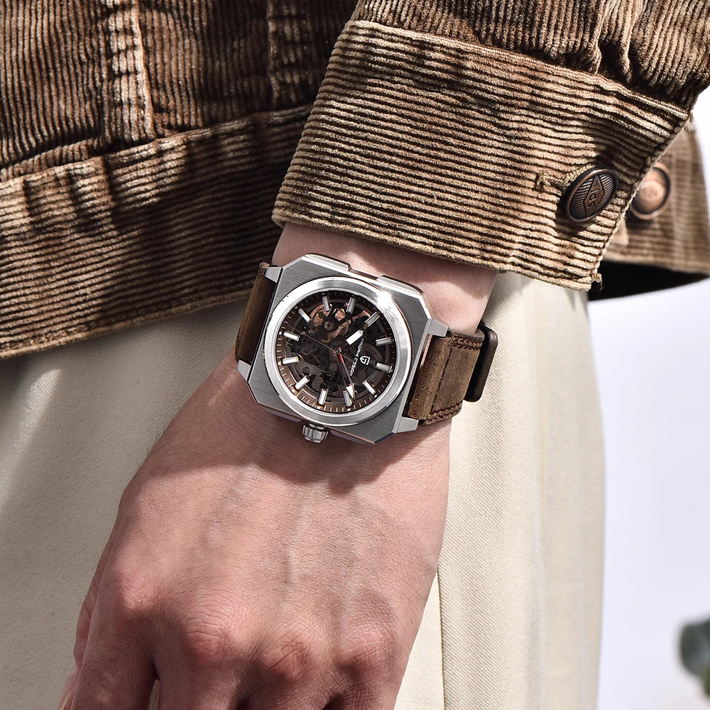PAGANI DESIGN Men's Watches Luxury Mechanical Watches For Man Automatic Watch Fashion Sapphire Hollow Leather Wristwatches Clock
PAGANI DESIGN Men's Watches Luxury Mechanical Watches For Man Automatic Watch Fashion Sapphire Hollow Leather Wristwatches Clock