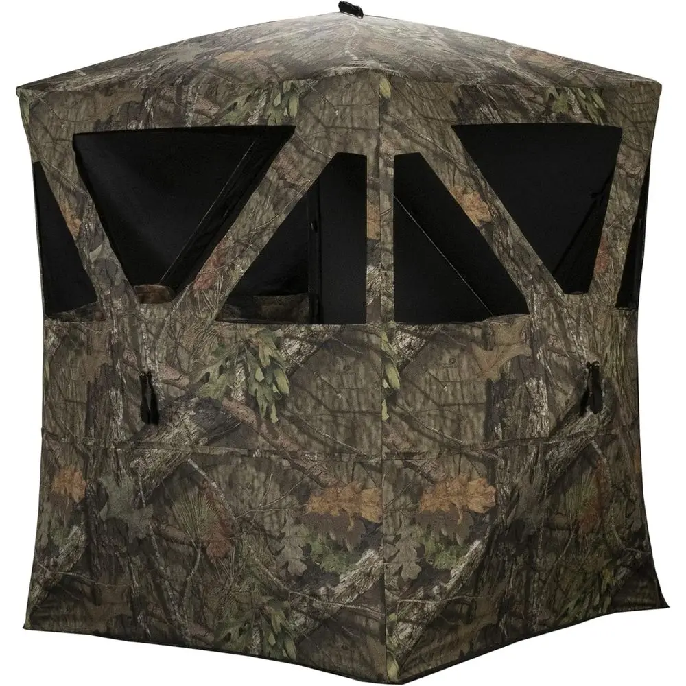 2 Person Hunting Ground Blind, Tough Pop-Up for Deer & Turkey, Breakup Country Camouflage
2 Person Hunting Ground Blind, Tough Pop-Up for Deer & Turkey, Breakup Country Camouflage