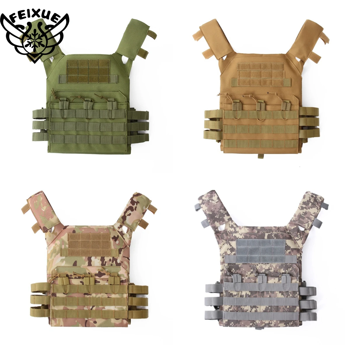 Men Outdoor Sport Camouflage Plate Carrier Tactical Vest Multifunction Hiking Training Vest Hunting Vest Lightweight Tactics
Men Outdoor Sport Camouflage Plate Carrier Tactical Vest Multifunction Hiking Training Vest Hunting Vest Lightweight Tactics