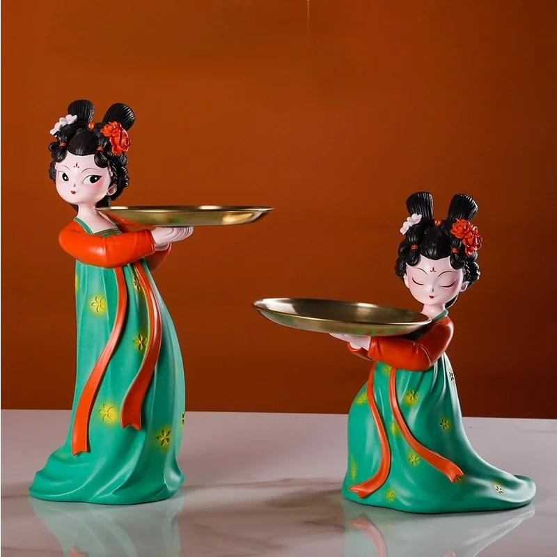 Guofeng Gift Forbidden City Entrance Key Storage Tray Decoration Chinese Housewarming Tang LadiesCreative Living RoomDecorations
Guofeng Gift Forbidden City Entrance Key Storage Tray Decoration Chinese Housewarming Tang LadiesCreative Living RoomDecorations