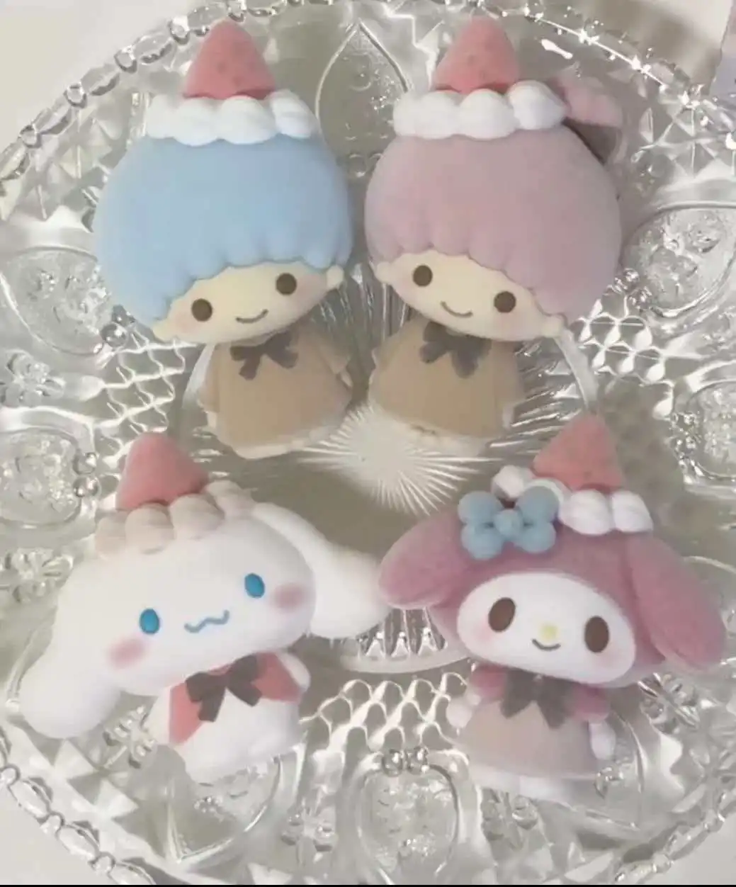 In Stock Good Friends Series Blind Box Kawaii Flocking Action Figure Anime Ornament Collectible Desktop Decoration Gift For Fans
In Stock Good Friends Series Blind Box Kawaii Flocking Action Figure Anime Ornament Collectible Desktop Decoration Gift For Fans