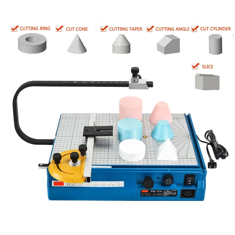 KD-6A Foam Cutting Machine Pearl Sponge Sponge Electric Cutting Table KT Board EPS Foam Electric Wire Cutting Tool
KD-6A Foam Cutting Machine Pearl Sponge Sponge Electric Cutting Table KT Board EPS Foam Electric Wire Cutting Tool