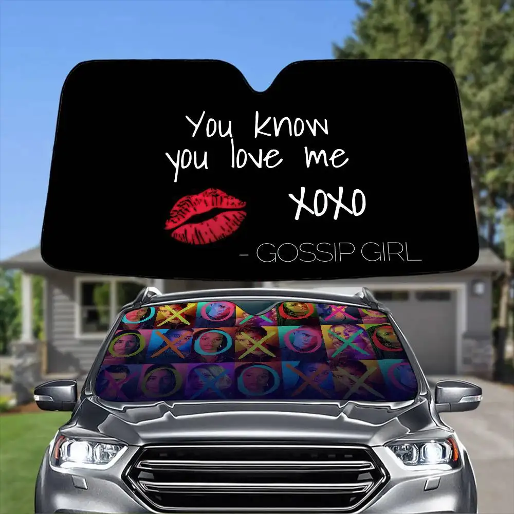Classic TV dramas G-Gossip Girls Car SunShade Windshield Anti-UV Protection Front Shade Attachment Sun Visor Protective Cover
Classic TV dramas G-Gossip Girls Car SunShade Windshield Anti-UV Protection Front Shade Attachment Sun Visor Protective Cover