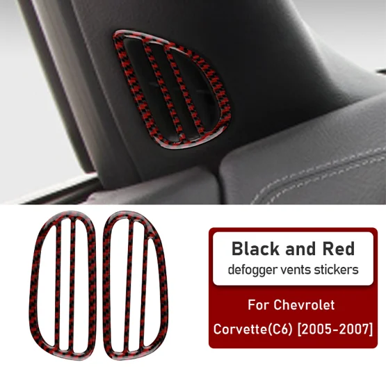 Carbon Fiber A Pillar Air Vent Trim For Corvette C6 2005-2007 Real Carbon Sticker Interior Accessories Decoration Upgrade Auto
Carbon Fiber A Pillar Air Vent Trim For Corvette C6 2005-2007 Real Carbon Sticker Interior Accessories Decoration Upgrade Auto