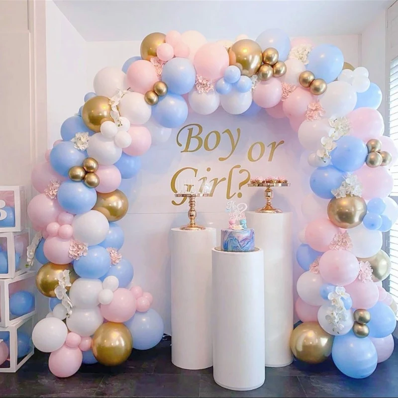 Decoration Gender Reveal Birthday Party Balloon Baby Shower Boy Or Girl Macaron White Pink Blue Gold Balloon Arch Kit Wedding
Decoration Gender Reveal Birthday Party Balloon Baby Shower Boy Or Girl Macaron White Pink Blue Gold Balloon Arch Kit Wedding