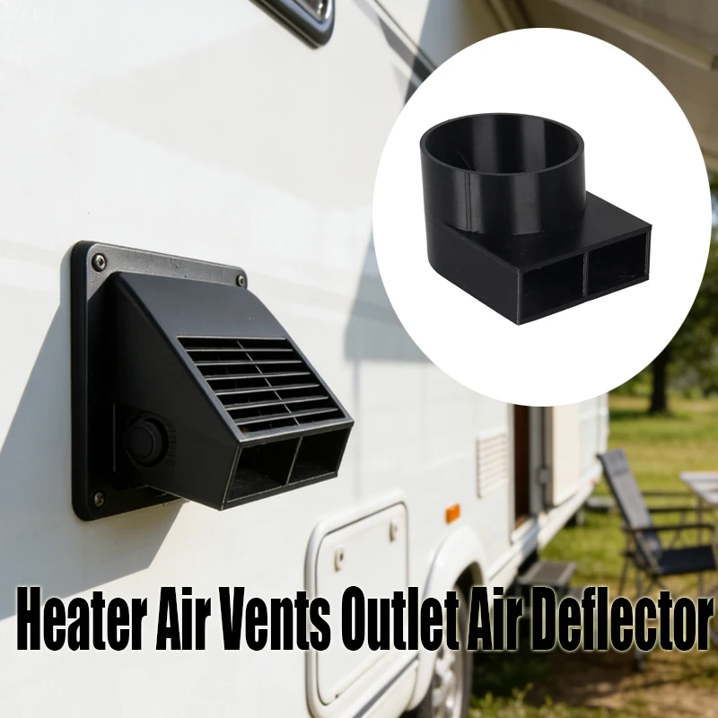 1pc Caravan Heater Air Vents Outlet Air Deflector For Truma Heater Air Guidance Black Device Motorhome Accessories Replacement
1pc Caravan Heater Air Vents Outlet Air Deflector For Truma Heater Air Guidance Black Device Motorhome Accessories Replacement