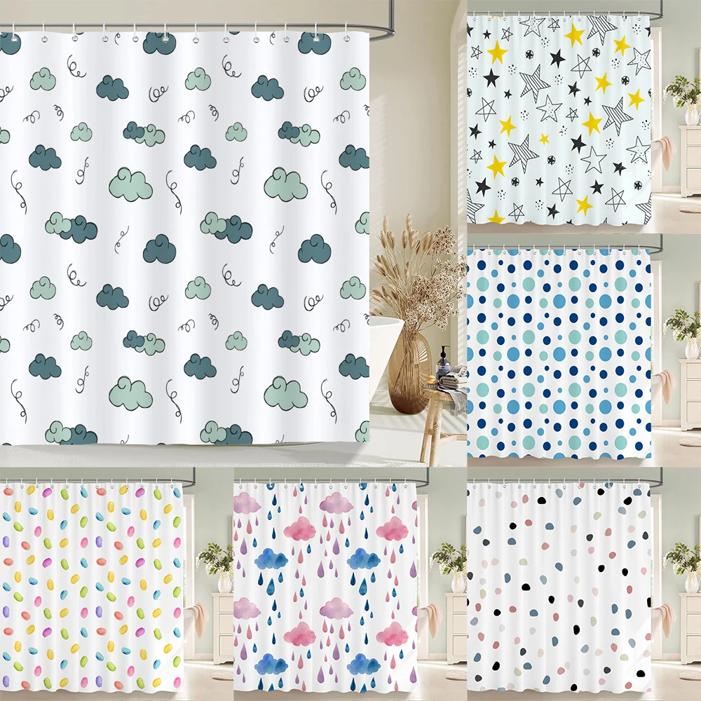 Colorful Modern Shower Curtain 3d Bathroom Curtain With Hooks Decorative Partition Screen 180*240 Polyester Washable Cloth
Colorful Modern Shower Curtain 3d Bathroom Curtain With Hooks Decorative Partition Screen 180*240 Polyester Washable Cloth