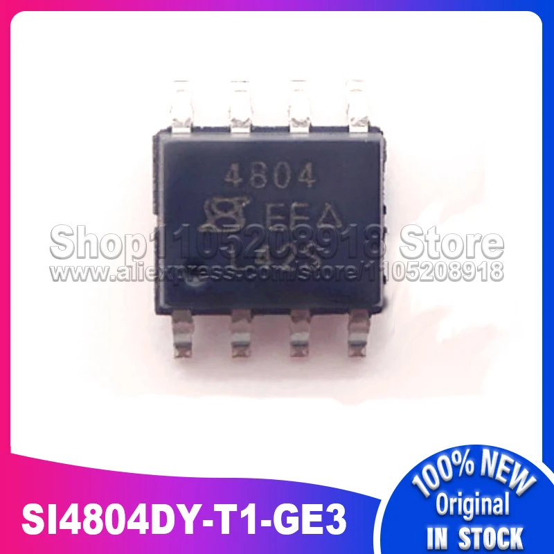 10 шт./лот SI4804 4804 SI4804DY-T1-GE3 SOP-8 100% новый оригинальный точечный запас
10 шт./лот SI4804 4804 SI4804DY-T1-GE3 SOP-8 100% новый оригинальный точечный запас
