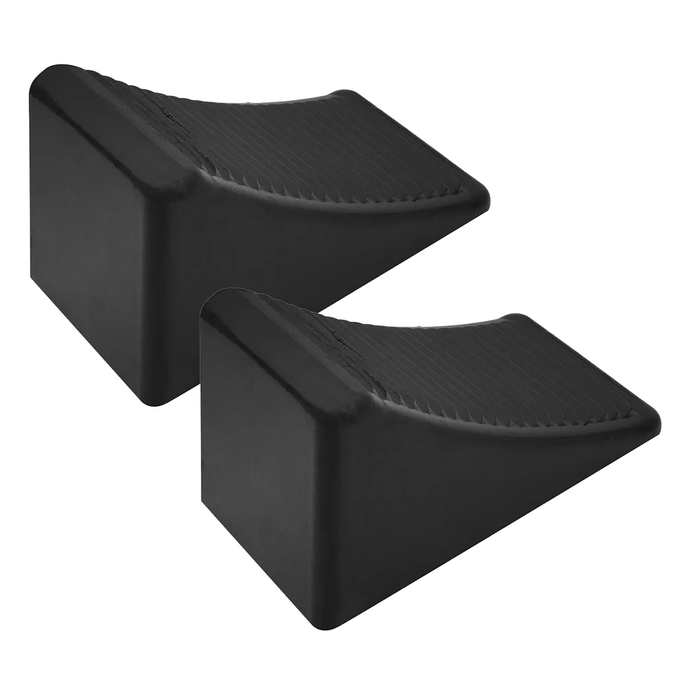 2pcs Heavy Duty Rubber Wheel Chocks Anti Front Back Tires Stoppers Slope Design Triangular Block Car Trailer
2pcs Heavy Duty Rubber Wheel Chocks Anti Front Back Tires Stoppers Slope Design Triangular Block Car Trailer