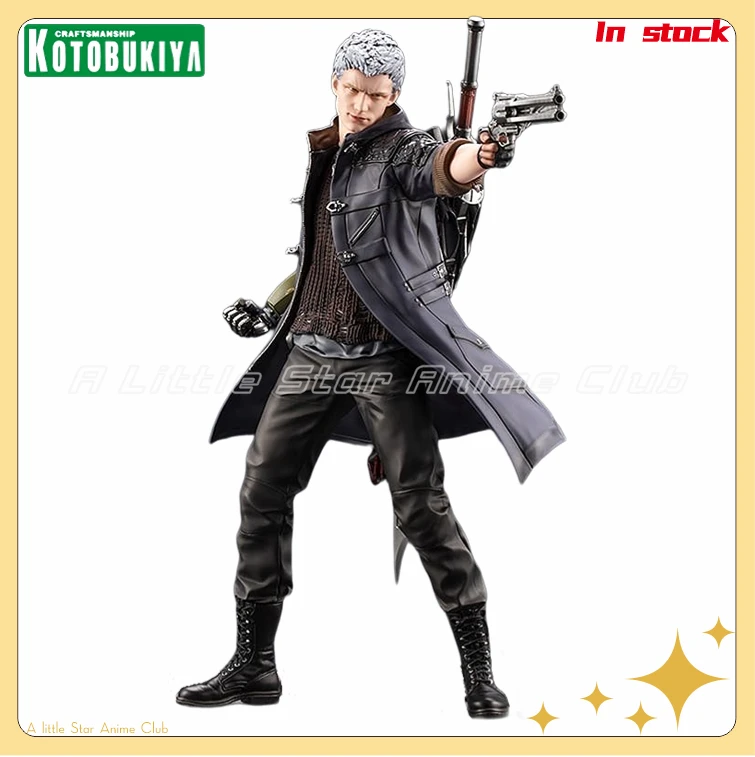 Original Kotobukiya ARTFX J Devil May Cry 5 Nero 1/8 Anime Figure Model Gift Ornament
Original Kotobukiya ARTFX J Devil May Cry 5 Nero 1/8 Anime Figure Model Gift Ornament