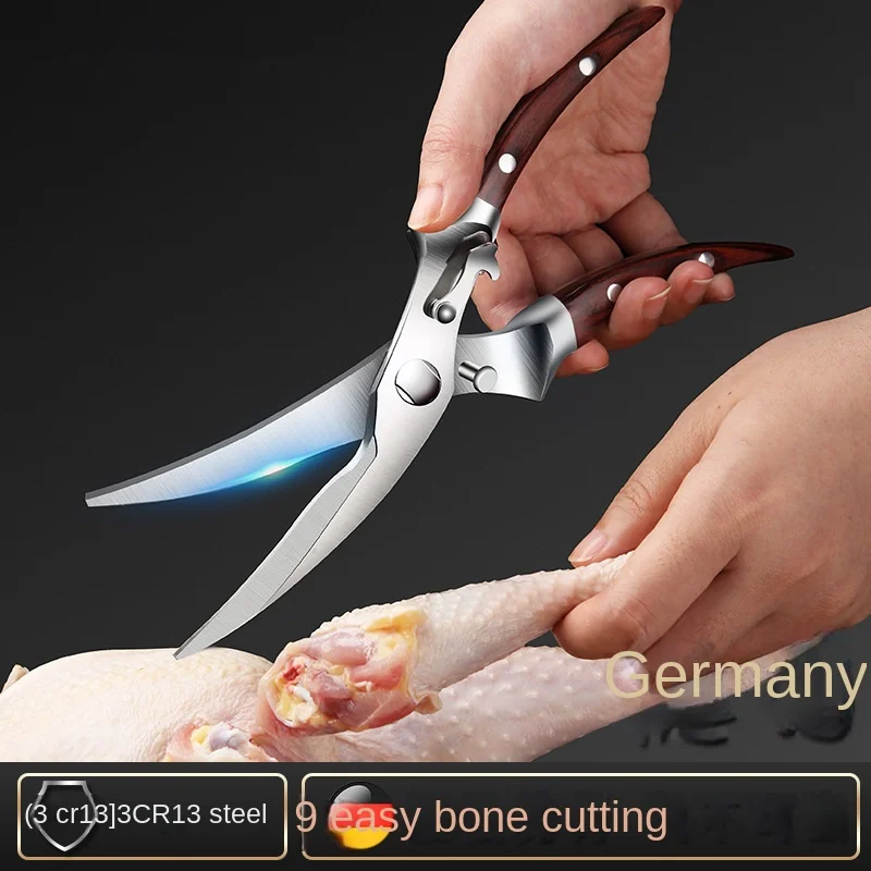 Multifunction Semi-automatic Bone Cutter Strong Chicken Bone Scissors Kitchen Shears Stainless
Multifunction Semi-automatic Bone Cutter Strong Chicken Bone Scissors Kitchen Shears Stainless