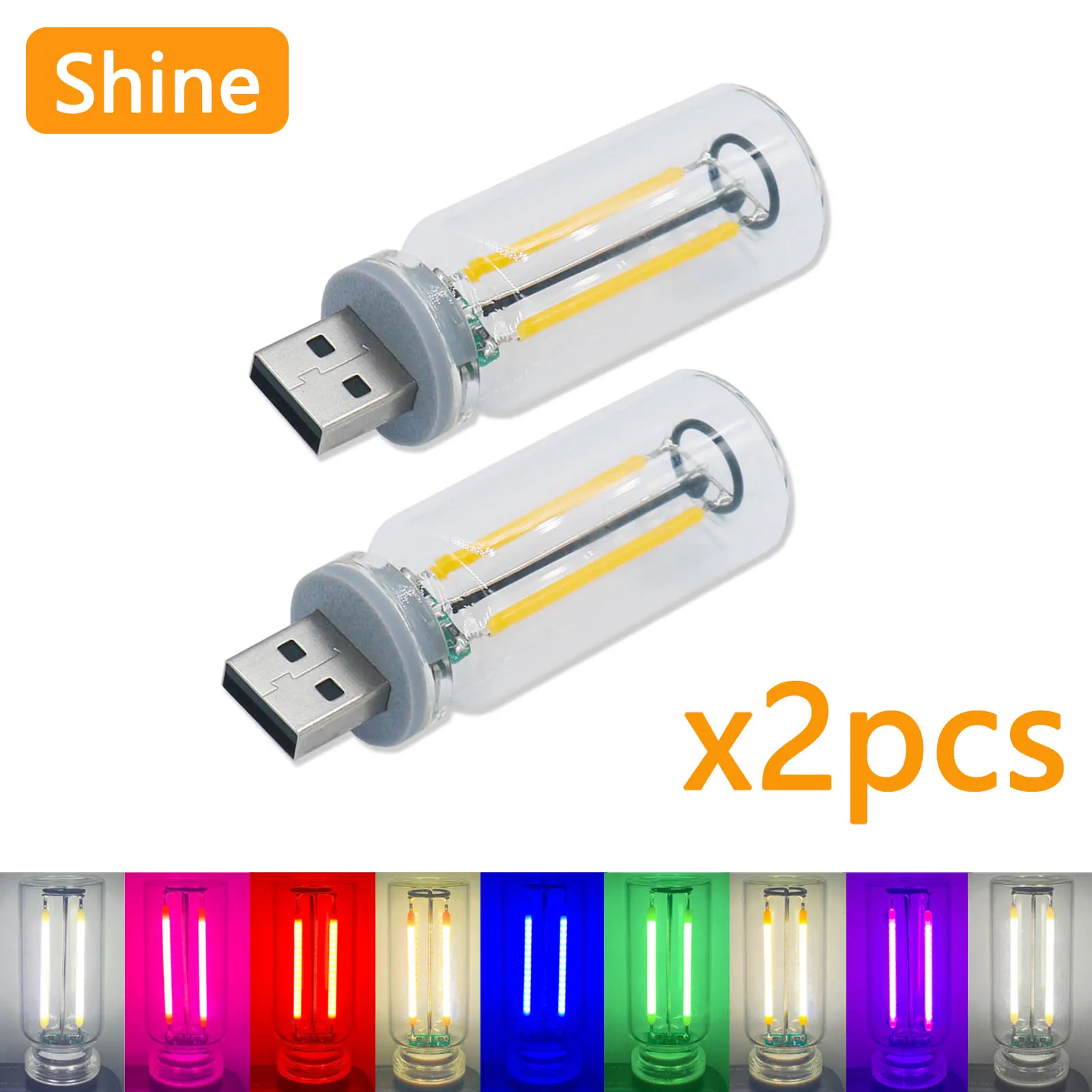 2pcs/lot Edison Retro Light Bulbs USB Induction Night Light 0.3W LED Mobile Power Interface Light Portable Lighting Night light
2pcs/lot Edison Retro Light Bulbs USB Induction Night Light 0.3W LED Mobile Power Interface Light Portable Lighting Night light